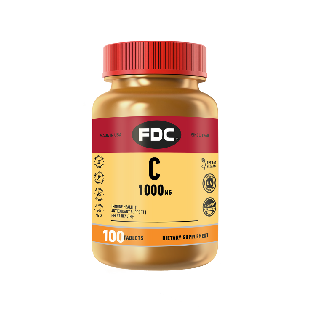 Vitamin C 1000 mg Tablets - 100 TABS